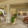 covered porch with rocking chairs outside clubhouse
